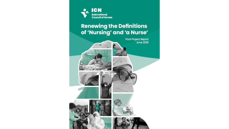 Renewing the Definitions of Nursing and a Nurse Report
