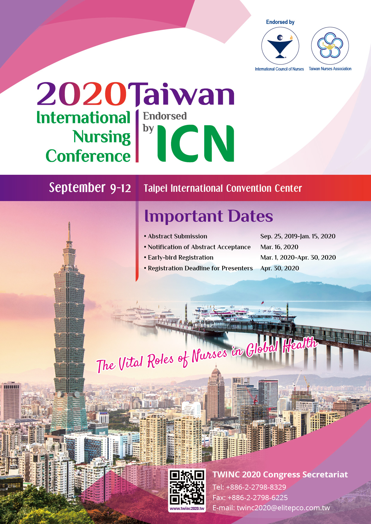 2020 Taiwan International Nursing Conference Endorsed by ICN ICN