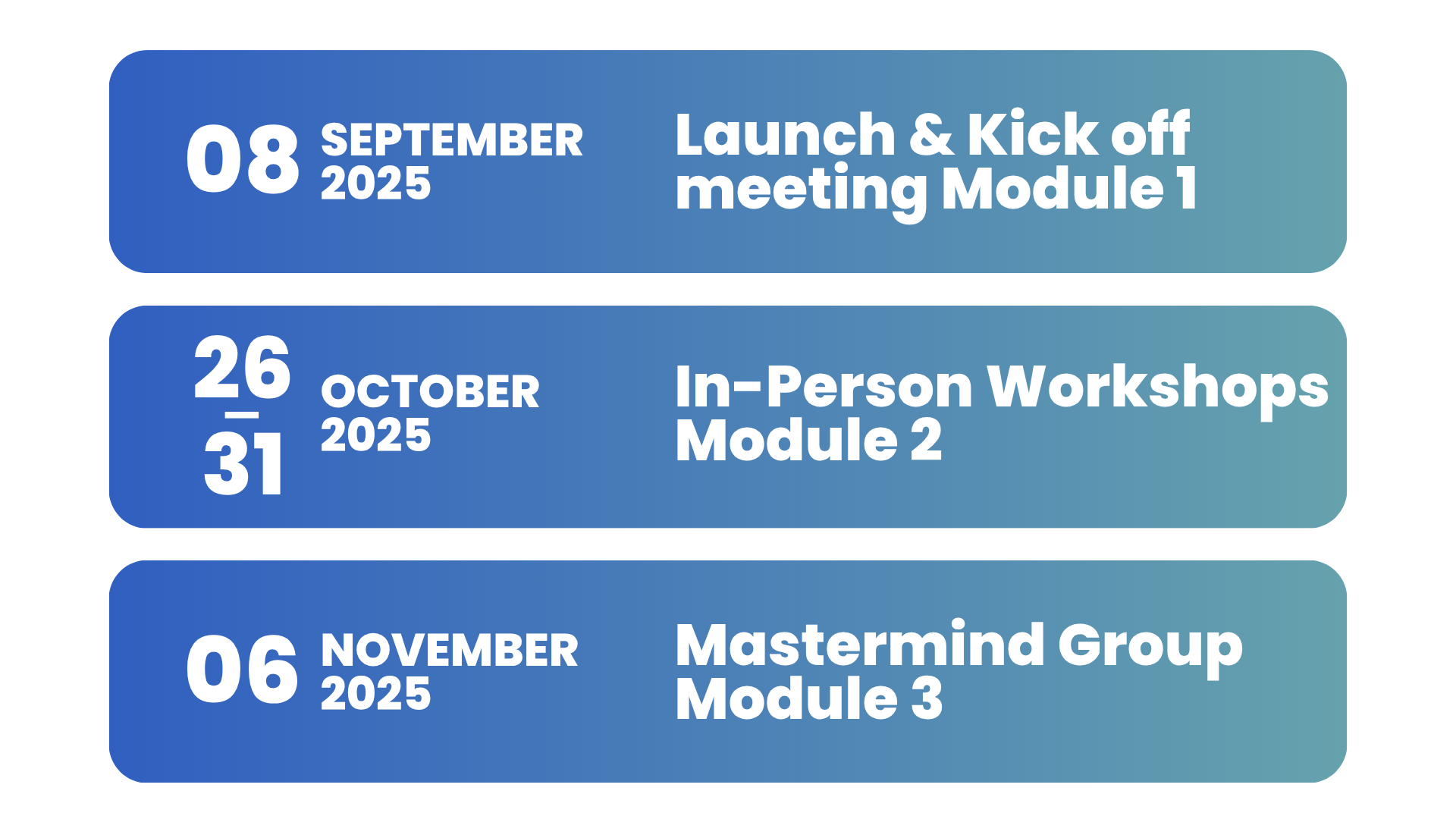 NLCRR webpage - key dates