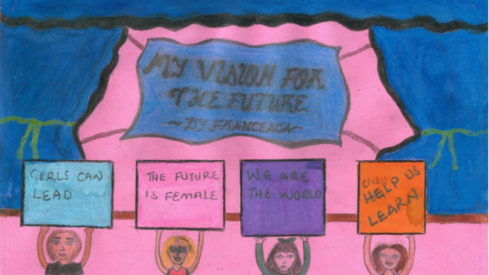 GCEF - International Day of the Girl - drawing